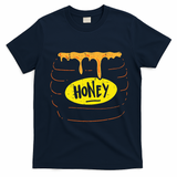 Hilarious Halloween Honey Pot Costume Sweet and Playful T-Shirt - Navy Blue