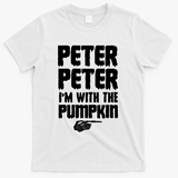 Halloween Peter Peter IM With The Pumpkin T-Shirt - White