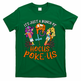 Hocus Pokeus Witch Nurse Halloween Medical Lab Tech Spooky T-Shirt - Green