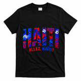 Haiti Soccer Lovers Allez, Haïti! T-Shirt - Black