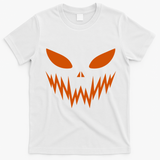 Halloween Spooky Pumpkin T-Shirt - White