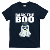 Halloween Spooky Seas The Boo Funny Police Ghost Gift T-Shirt - Navy