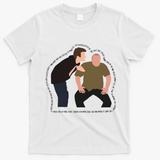 Her Sister Was A Witch Bro Funny Halloween T-Shirt - White