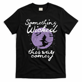 Halloween SOMETHING WICKED This WAY COMES Shakespeare T-Shirt - Black