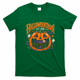 Halloween Town Pumpkin Vintage EST. 1998 T-Shirt - Irish Green