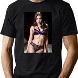 Hailee Steinfeld Black T-Shirt - Green