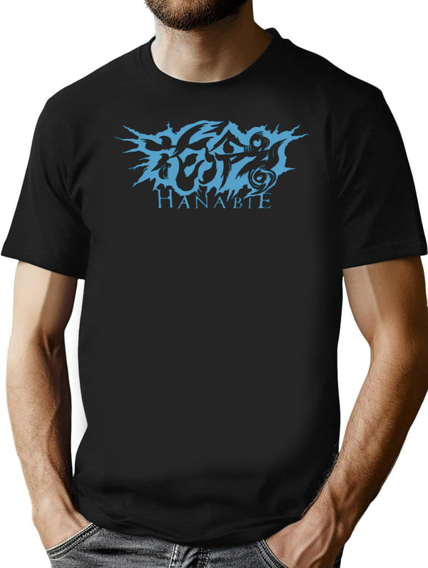 Hanabie Black T-Shirt - Black