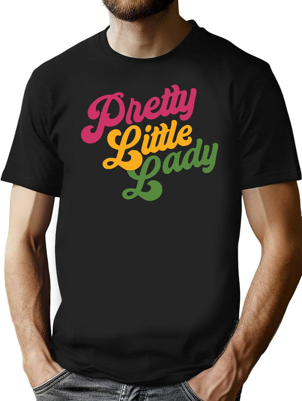 Handsome Podcast Pretty Little Lady Black T-Shirt - Black