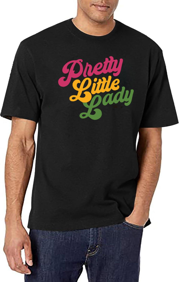 Handsome Podcast Pretty Little Lady Black T-Shirt - White