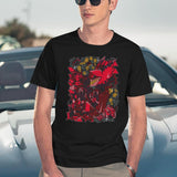 Hazbin Hotel Alastor Spring Essential Black T-Shirt - Navy