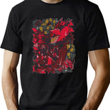 Hazbin Hotel Alastor Spring Essential Black T-Shirt - Green