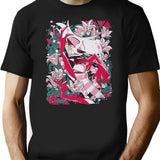 Hazbin Hotel - Angel Dust Classic Black T-Shirt - Black