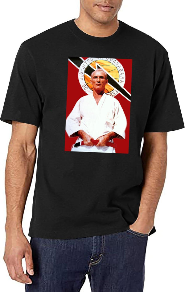 Helio Gracie Black T-Shirt - White