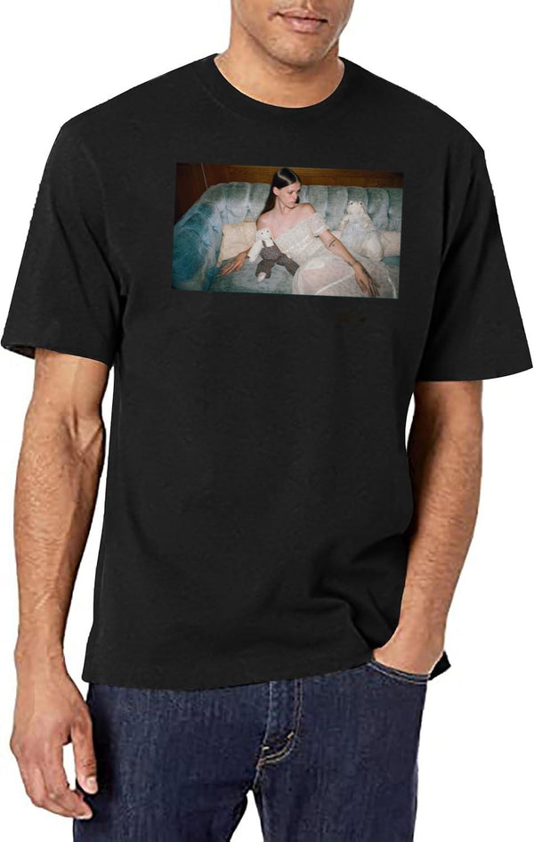 Here Lies Ethel Cain Merch Black T-Shirt - White