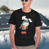 Hilda and Twig Hilda Black T-Shirt - Navy