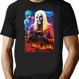 House of 1000 Corpses No Funny Books Black T-Shirt - Black