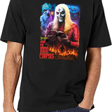 House of 1000 Corpses No Funny Books Black T-Shirt - White