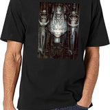 Hr Giger-Li-Painting Classic Black T-Shirt - White