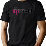 I Am Americas Next Top Model Black T-Shirt - Green