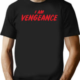 I Am Vengeance Black T-Shirt - Black