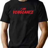 I Am Vengeance Black T-Shirt - Green