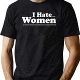 I Hate When Women are Unfairly Marginalized and Discriminated Against Black T-Shirt - Green