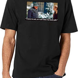 I Have To Eat So I Can Take My Back Pill Christmas Vacation Black T-Shirt - White