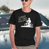 I Want My Two Dollars Black T-Shirt - Navy