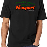 I Would Dropkick A Child for A Newport Black T-Shirt - White