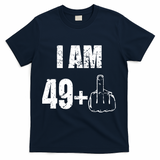 I Am 50 49 Plus One T-Shirt - Navy