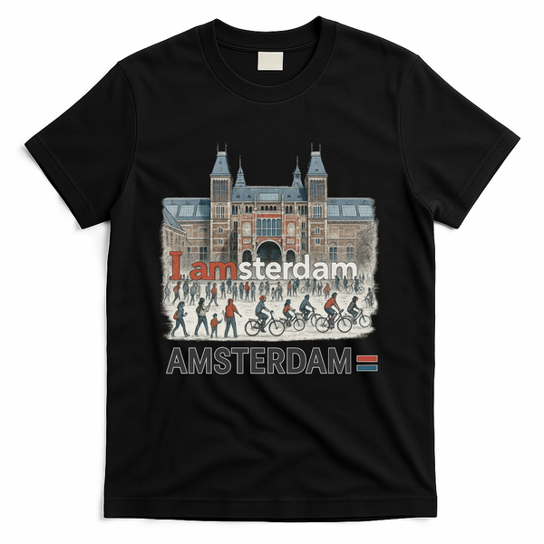 I Amsterdam Cool T-Shirt - Black