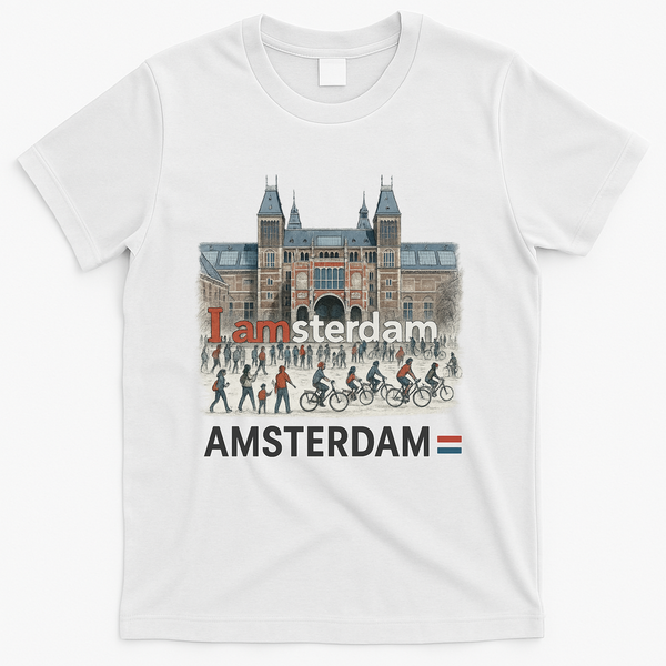 I Amsterdam Cool T-Shirt - White