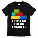 I´m An Engineer Building Blocks Brick Toy Builder T-Shirt - Black