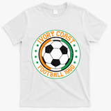 Ivory Coast Football 1960 Vintage Soccer T-Shirt - White