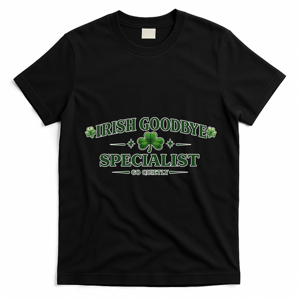 Irish Goodbye Specialist T-Shirt - Black