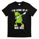 Im Kind Of Big Dill Pickle Dabbing Halloween Cucumber T-Shirt - Black