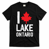 I Love Maple Leaf Lake Ontario T-Shirt - Black