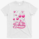 It's My 50th Birthday Queen 50 Years Old Shoes Crown Diamond T-Shirt - White