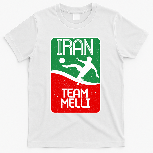 Iran Team Melli Soccer Fan T-Shirt - White
