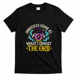 Imbeciles Using AI Whilst I Consult The Orb T-Shirt - Black