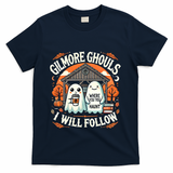 I Will Follow Apparel Gilmore Ghouls Where You Haunt T-Shirt - Navy