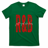 Just A Girl Who Loves R&B Heart Gift T-Shirt - Irish Green