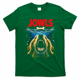 Jowls Dog Movie Parody Poster Meme T-Shirt - Irish Green