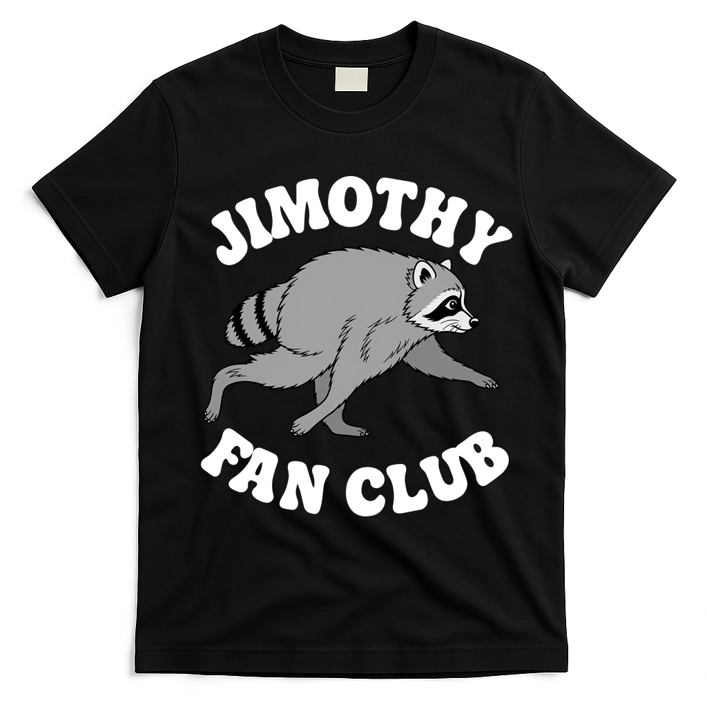 Jimothy Fan Club T-Shirt - Black