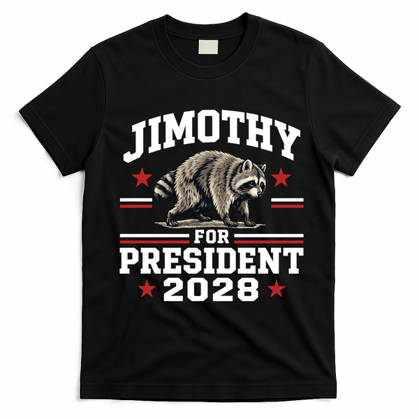 Jimothy For President 2028 T-Shirt - Black