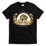 Jimothy From Seattle It’s OK To Be Weird Raccoon T-Shirt - Black