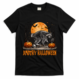 Jimothy Halloween Funny Viral Raccoon T-Shirt - Black