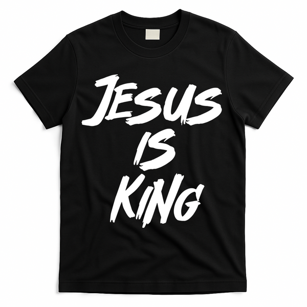 Jesus Is King T-Shirt - Black