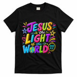 Jesus Is The Light Of The World T-Shirt - Black