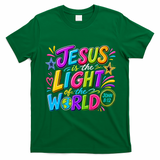 Jesus Is The Light Of The World T-Shirt - Irish Green